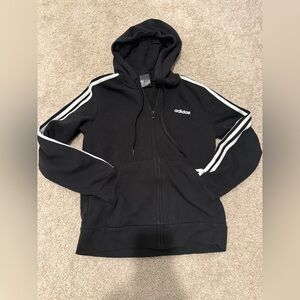 Adidas Zip Up Cotton Hoodie